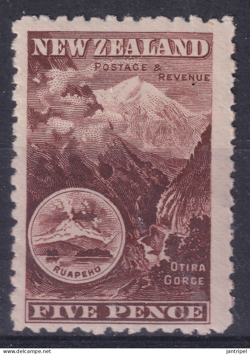 NEW ZEALAND 1899 PERF 11  5d  MH  ( SG. 263 Pnd 55) - Ungebraucht