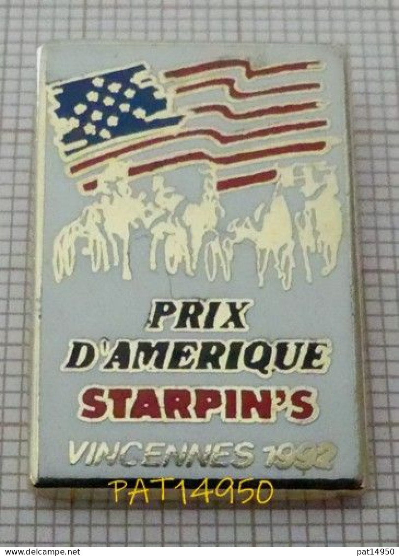 PAT14950 PRIX D'AMERIQUE  VINCENNES 1992    PMU   COURSES HIPPIQUES En Version ZAMAC STARPIN'S - Jeux