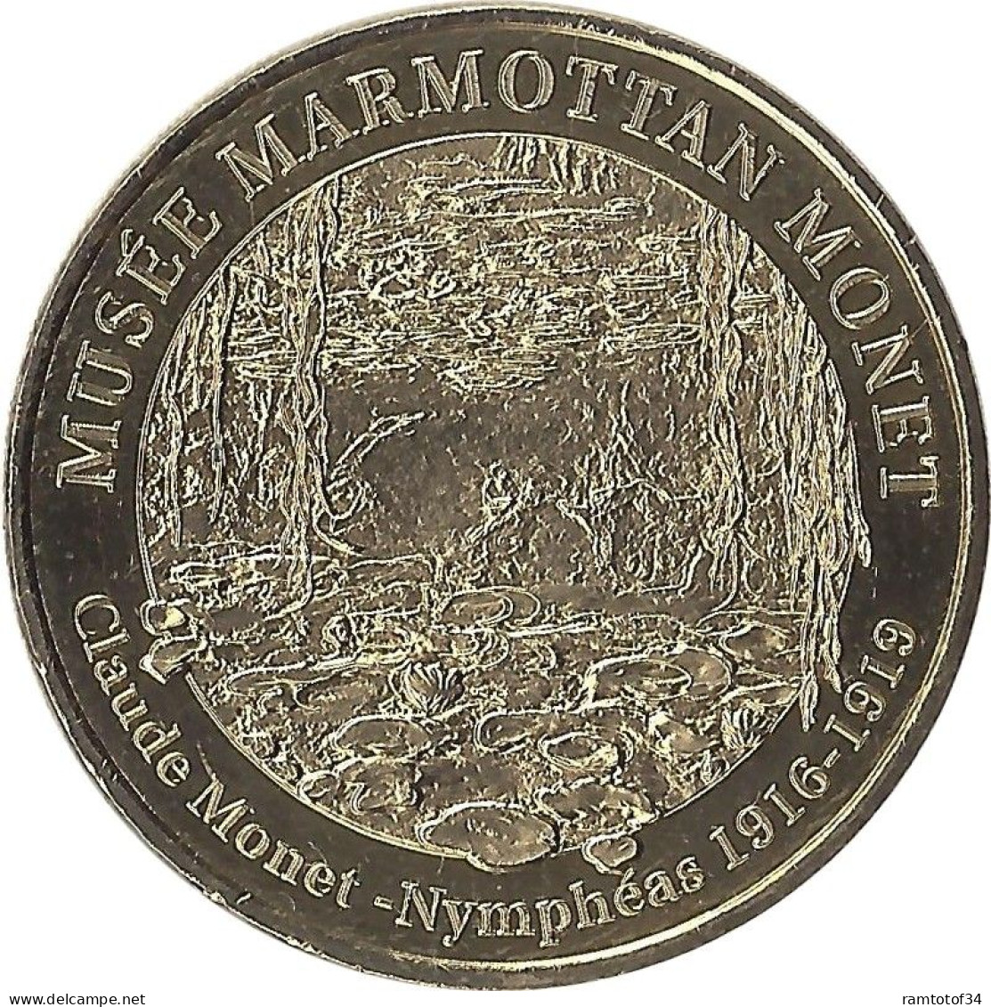 2023 MDP355 - PARIS - Musée Marmottan 2 (nymphéas 1916-1919) / MONNAIE DE PARIS - 2023