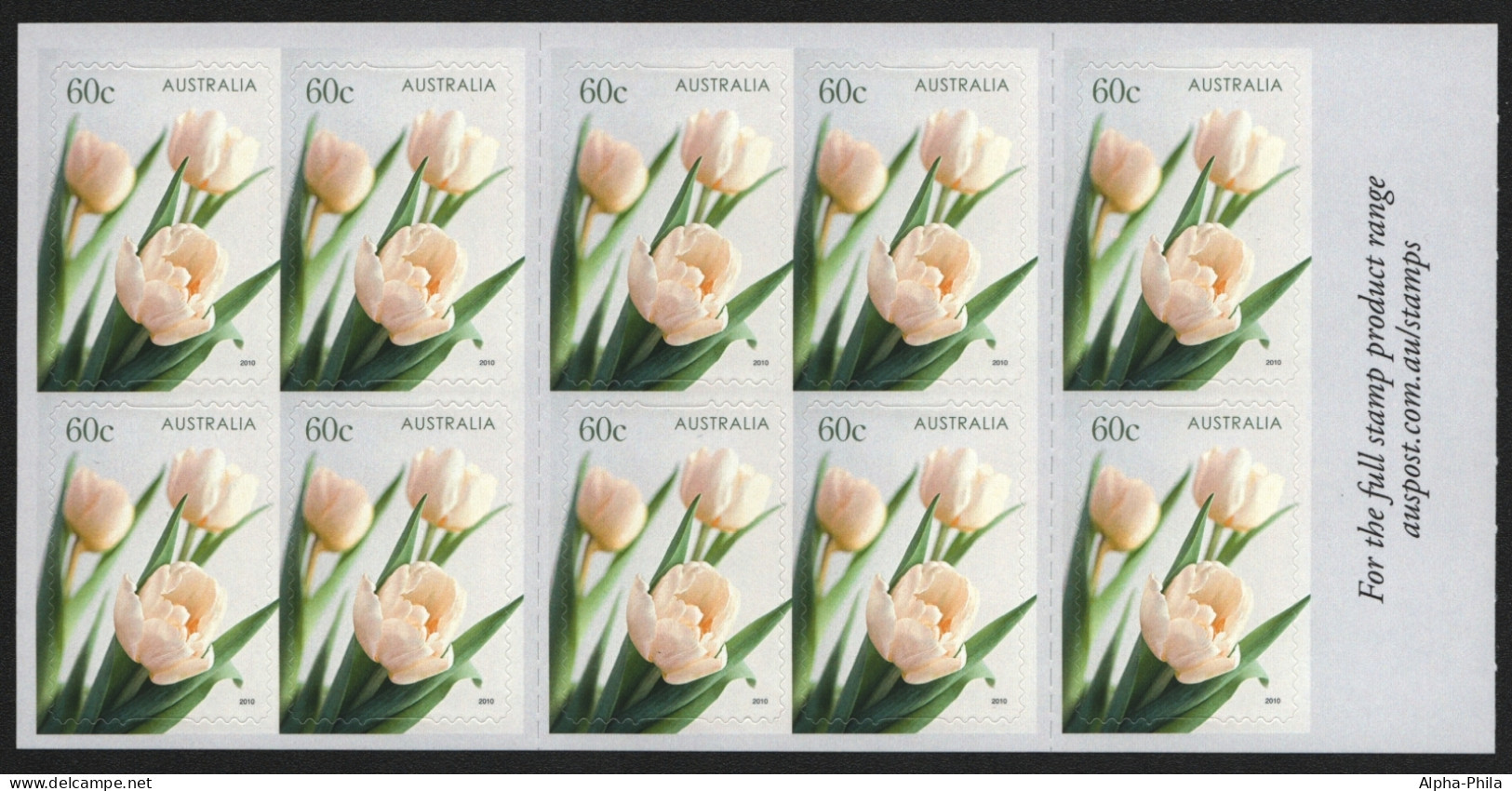 Australien 2010 - Mi-Nr. 3442 BA ** - MNH - Markenheft 462 - Grußmarken - Mint Stamps