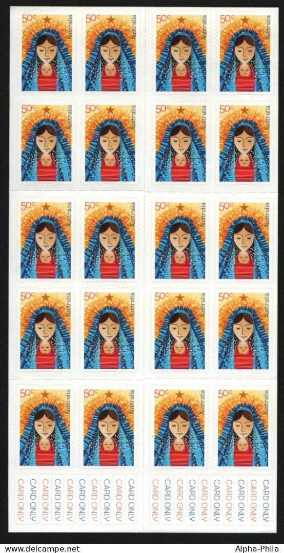 Australien 2009 - Mi-Nr. 3321 ** - MNH - Markenheft 441 - Weihnachten / X-mas - Mint Stamps