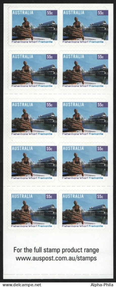 Australien 2008 - Mi-Nr. 3076 BA ** - MNH - Markenheft 372 - Fußgängerzonen - Mint Stamps