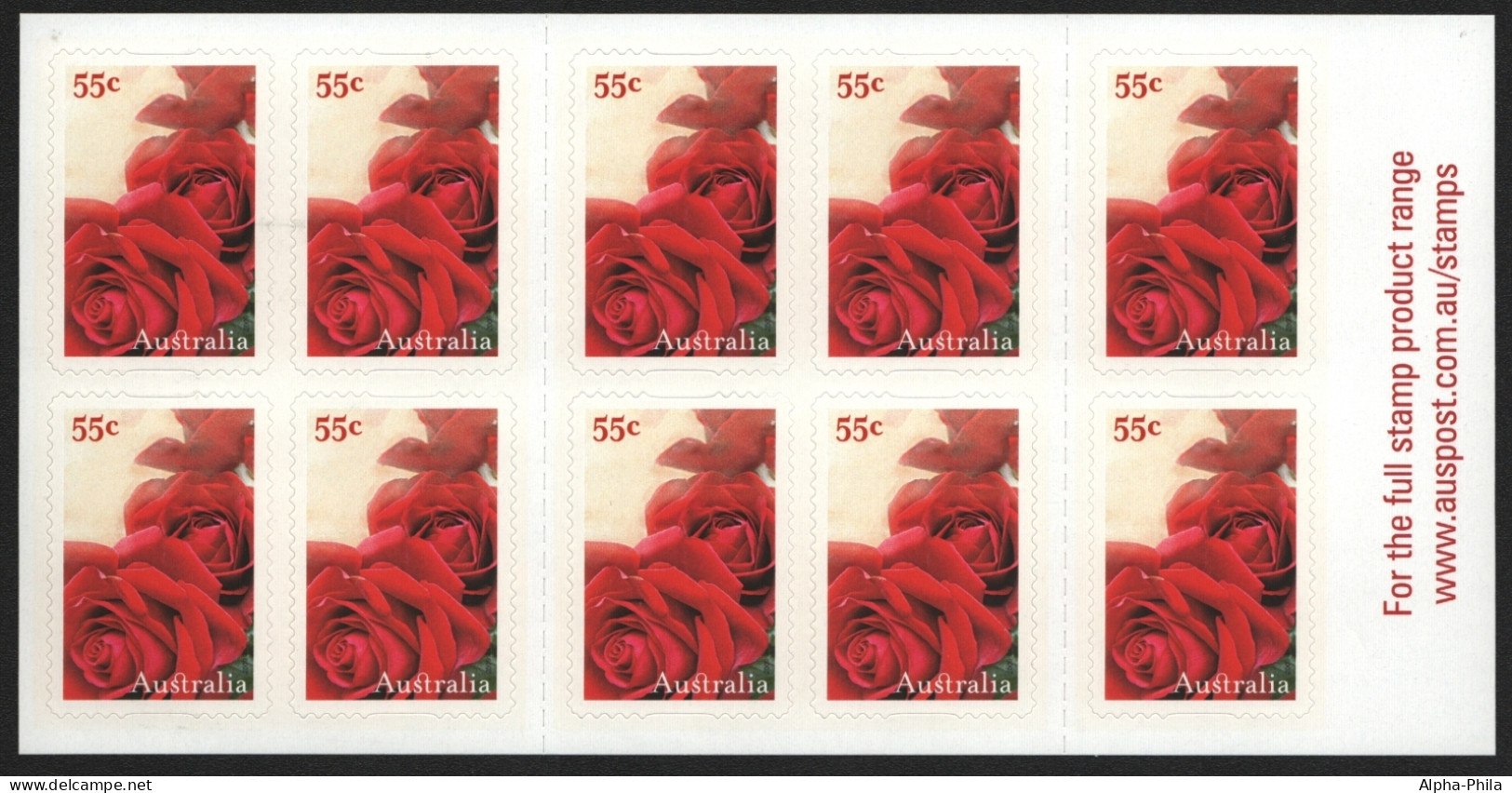 Australien 2009 - Mi-Nr. 3151 I BA ** - MNH - Markenheft 412 - Grußmarken - Mint Stamps