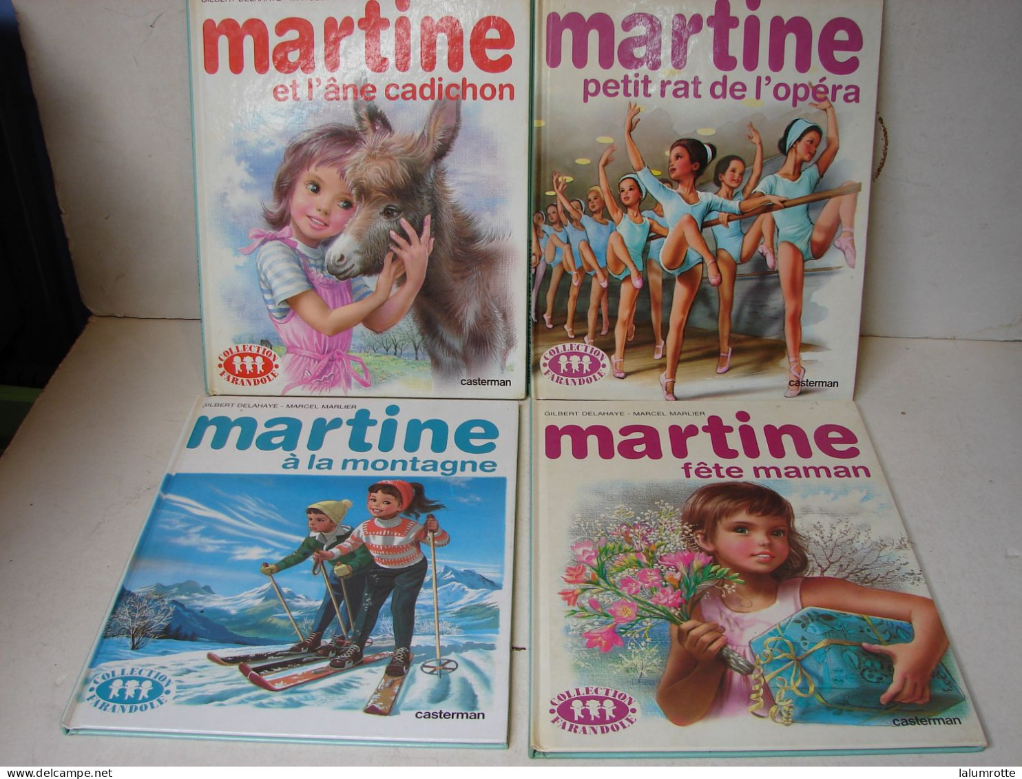 BD. 46. Lot De 8 BD De Martine. Gilbert Delahaye Marcel Marlier - Martine