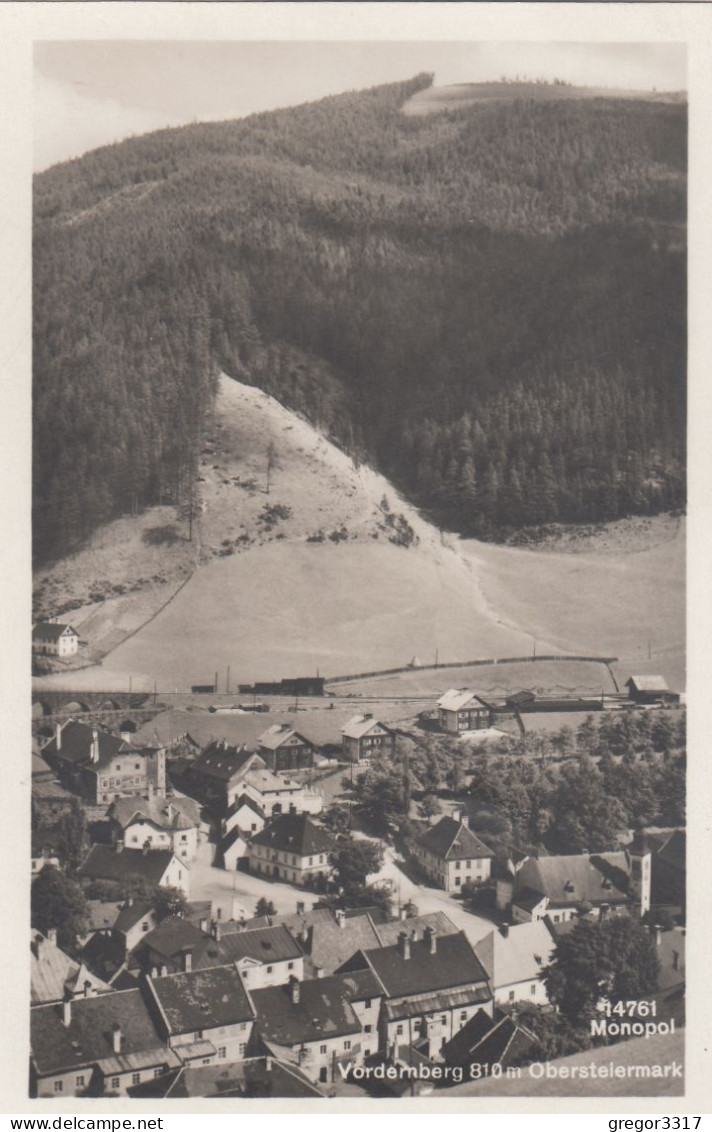 D8464) VORDERNBERG Obersteiermark - FOTO AK - Häsuer DETAILS Gegen Hang - Vordernberg