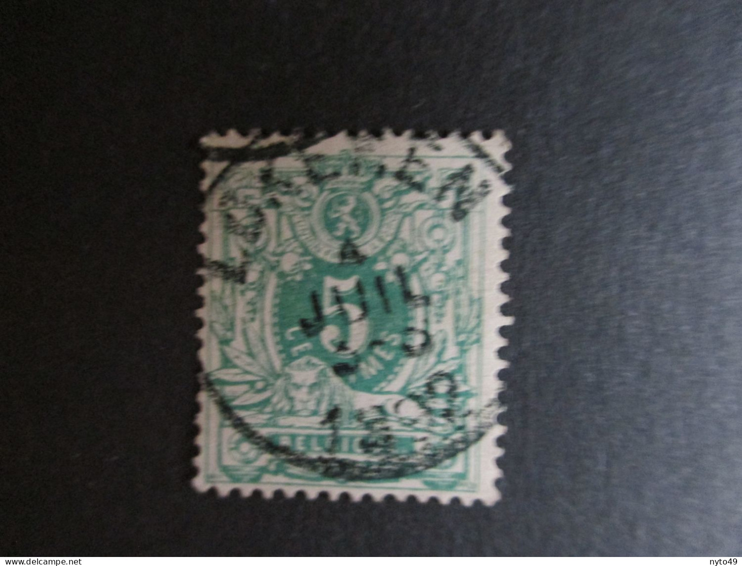 Nr 45 - Centrale Stempel "Lokeren" - Coba + 2 - 1869-1888 Lion Couché (Liegender Löwe)