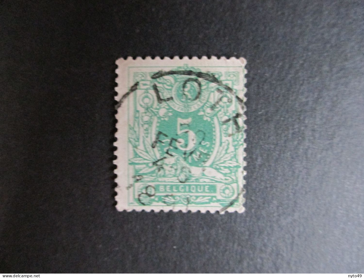 Nr 45 - Centrale Stempel "Loth" - Coba + 4 - 1869-1888 Lying Lion