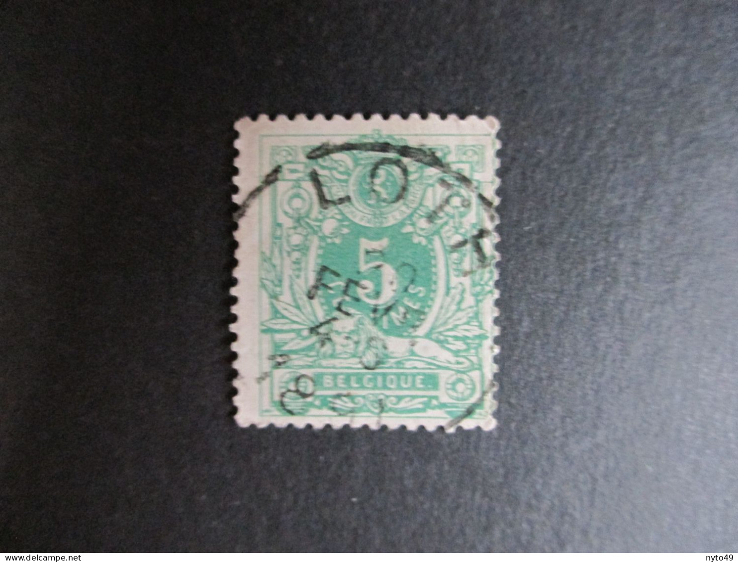 Nr 45 - Centrale Stempel "Loth" - Coba + 4 - 1869-1888 Lion Couché (Liegender Löwe)