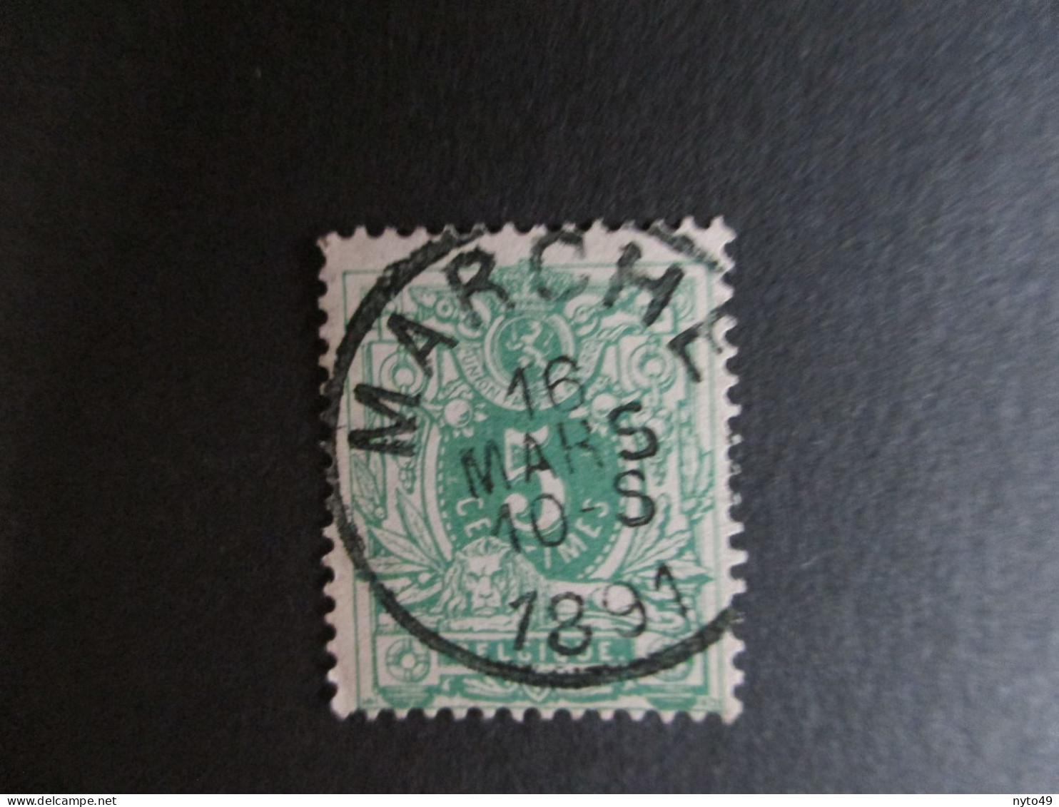 Nr 45 - Centrale Stempel "Marche" - Coba + 2 - 1869-1888 Lion Couché (Liegender Löwe)