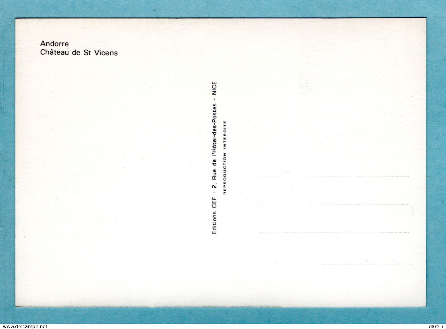 FDC Andorre 1977 - Europa 1977 - Château Saint Vincens - YT 262 - Andorre La Vieille - Cartas Máxima