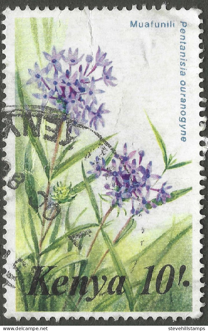 Kenya. 1983 Flowers. 10/- Used. SG 269 - Kenya (1963-...)