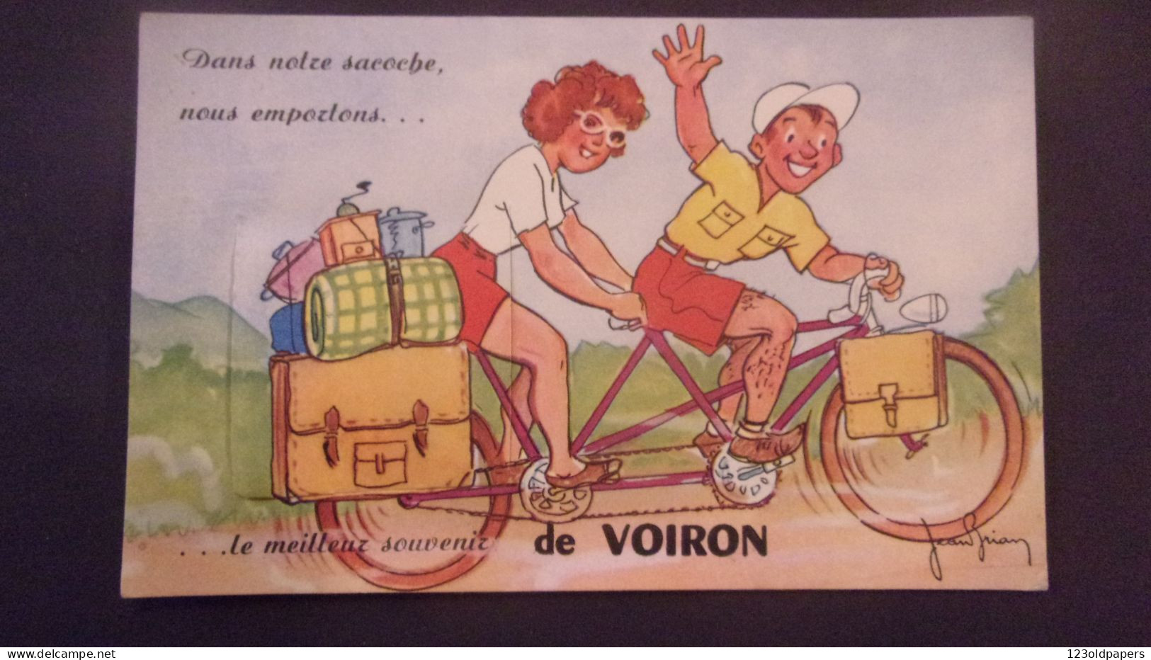 38 VOIRON MULTIVUES A SYSTEME TANDEM VELO - Voiron