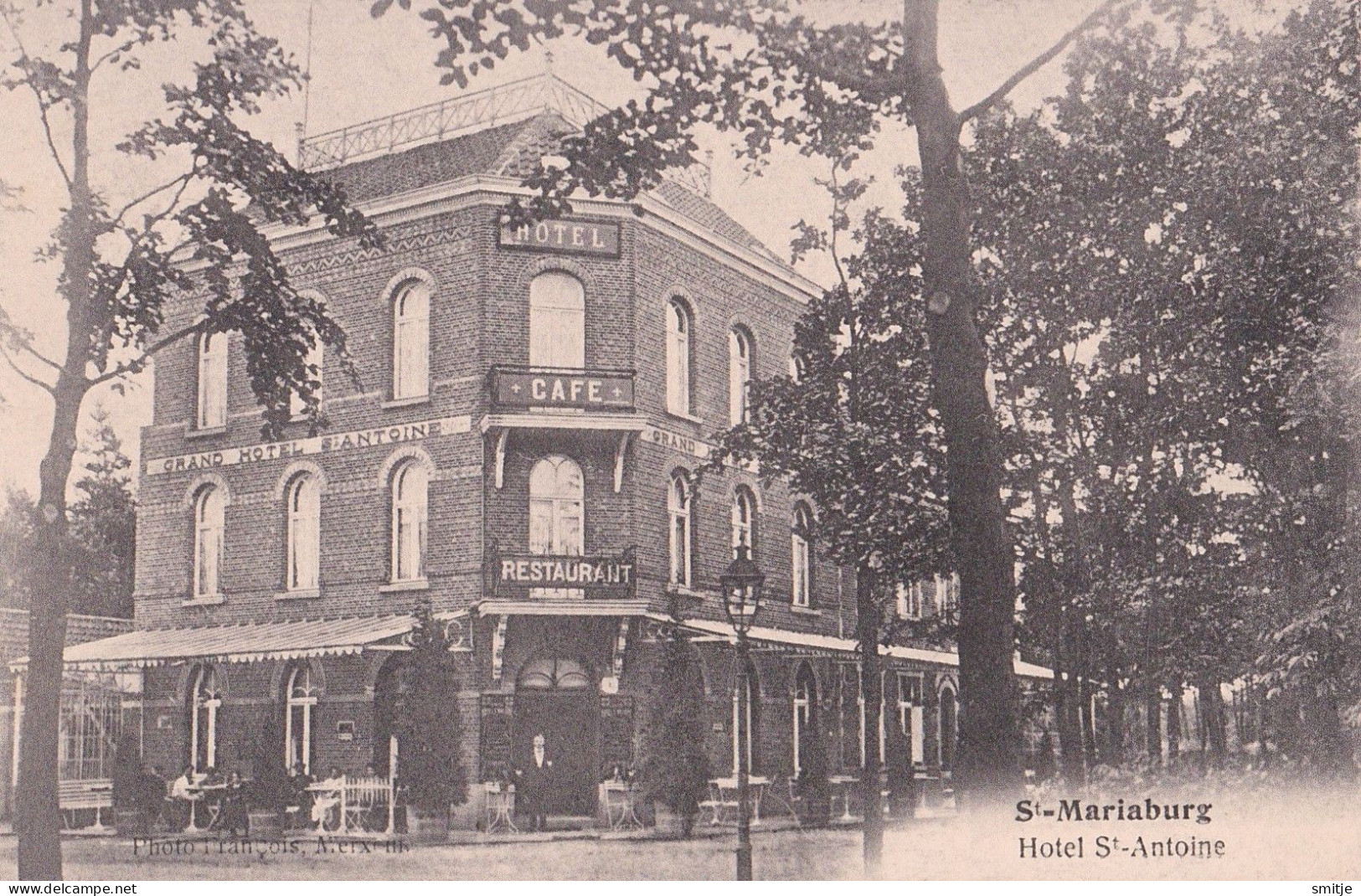 BRASSCHAAT EKEREN - ST. MARIABURG CA. 1910-1920 HOTEL ST. ANTOINE MET GÉRANT - FRANCOIS MERKSEM - Brasschaat