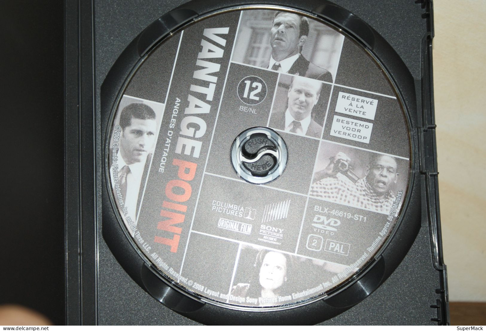 DVD Vantage Point (Angles D'attaque) Avec Dennis Quaid - Politie & Thriller