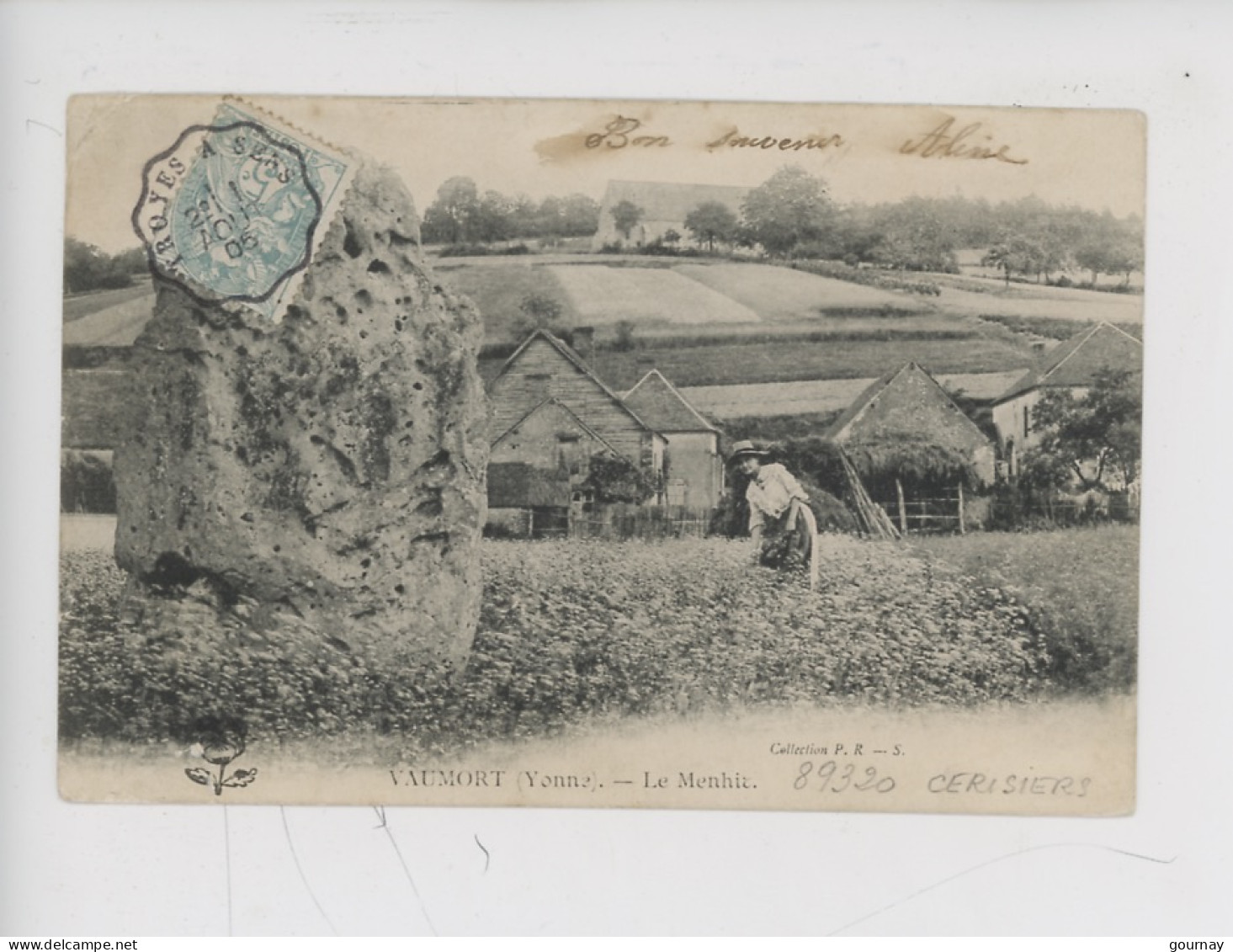 Vaumort (89 Sens) Le Menhir (animée) - Dolmen & Menhirs