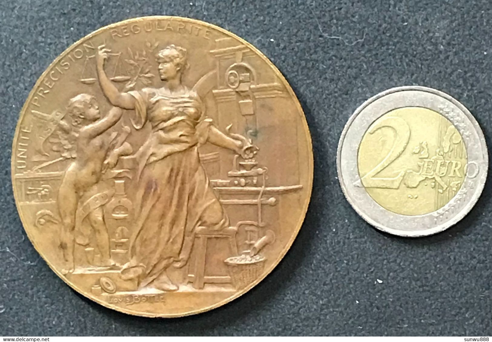 Ministère Des Finances - Administration Des Monnaies Et Médailles 1889 Louis Bottée Bronze - Other & Unclassified