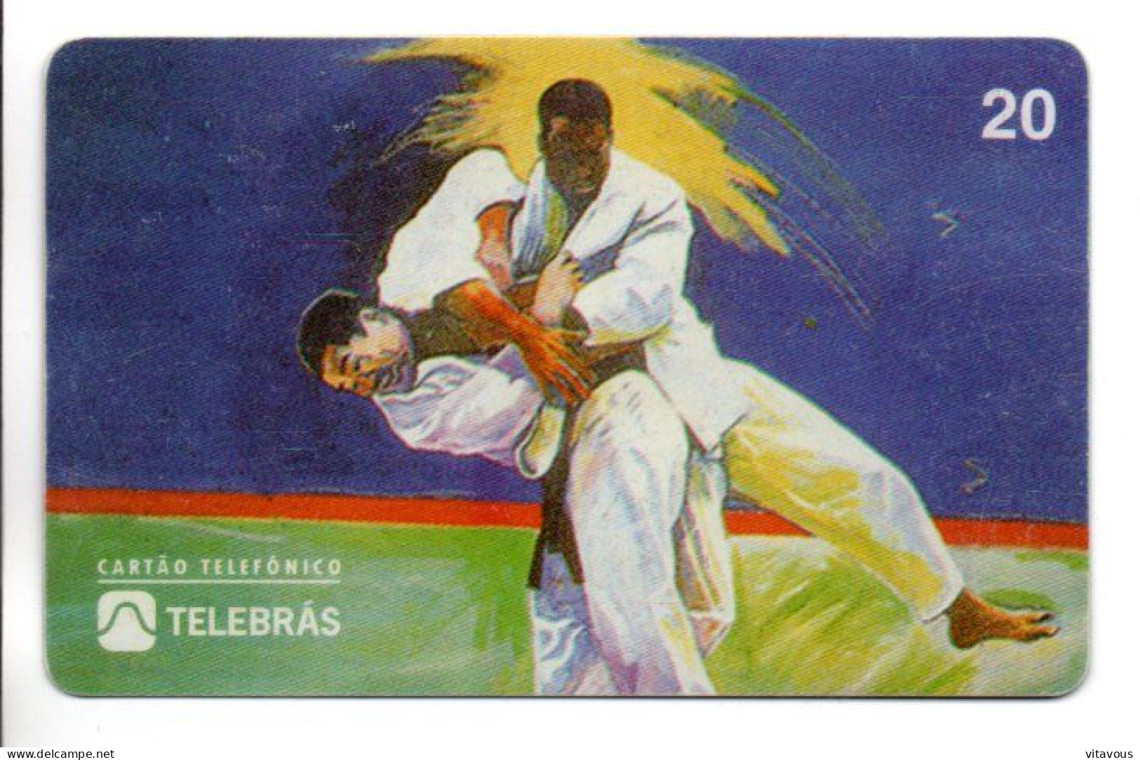 Judo Sport Olympique 1988 Et 1992  Télécarte Brésil  Phonecard  (G 1011) - Brasil