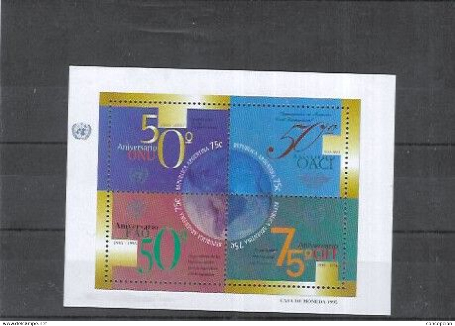 ARGENTINA  Nº 1905 AL 1908 - Unused Stamps