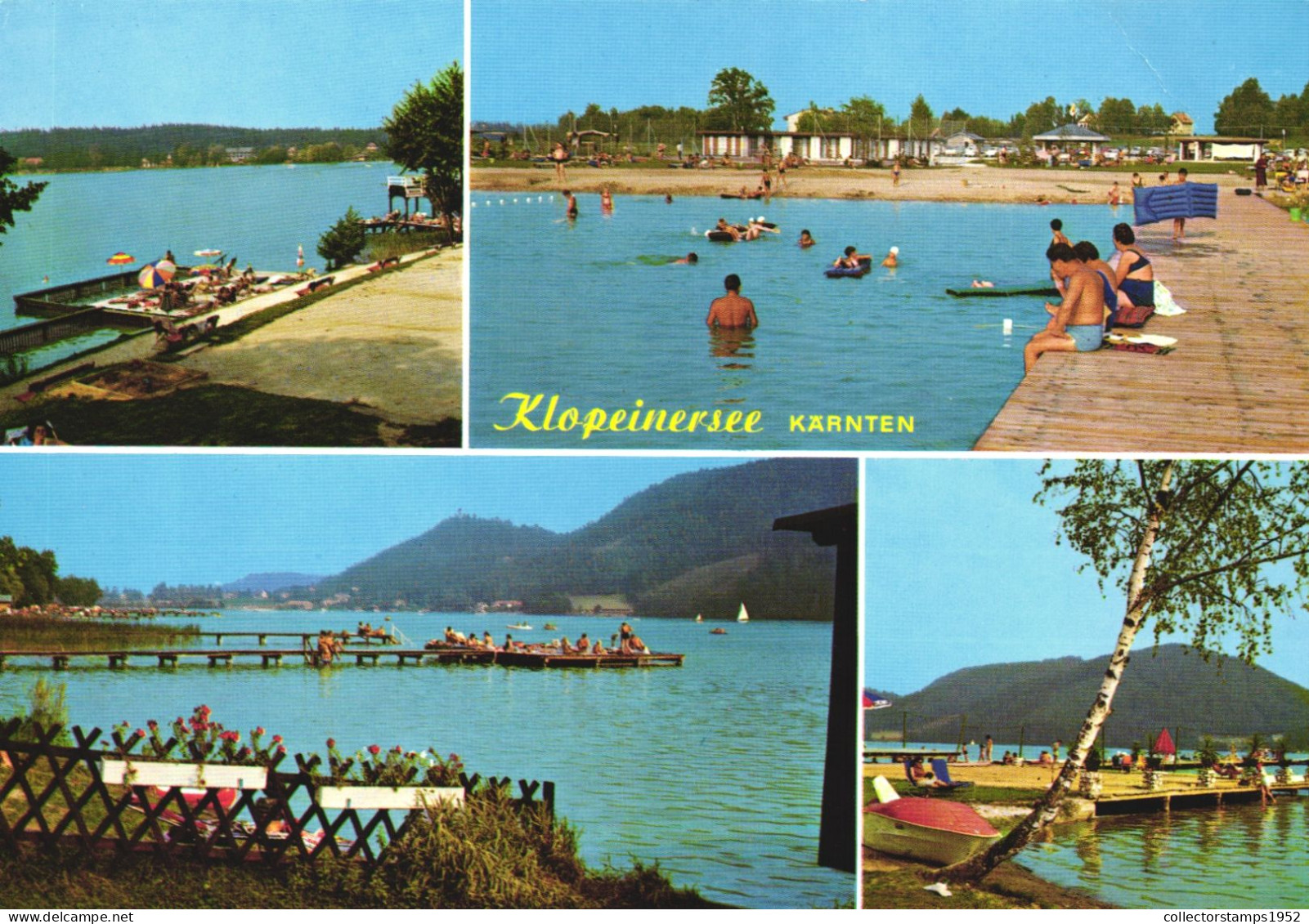 KLOPEINERSEE, MULTIPLE VIEWS, LAKE, POOL, PORT, BOATS, GARDEN, ARCHITECTURE, AUSTRIA - Klopeinersee-Orte