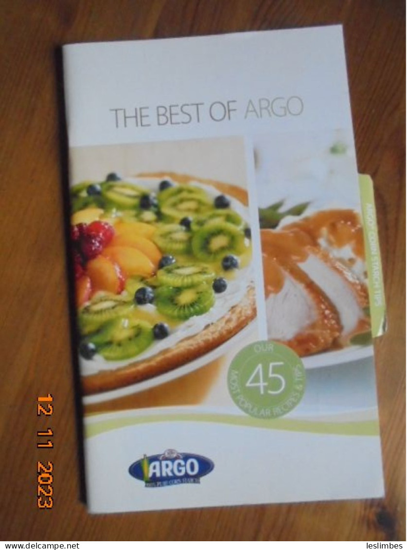 Best Of Argo: Our 45 Most Popular Recipes & Tips - Argo Pure Corn Starch 2008 - Americana