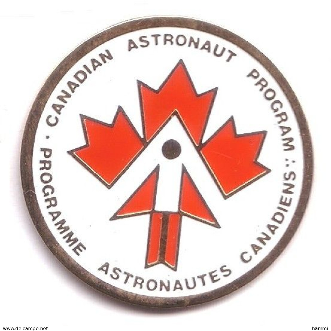 P167 Pin's Avion Fusée Space Espace NASA USA CANADA Feuille érable Achat Immédiat - Espacio