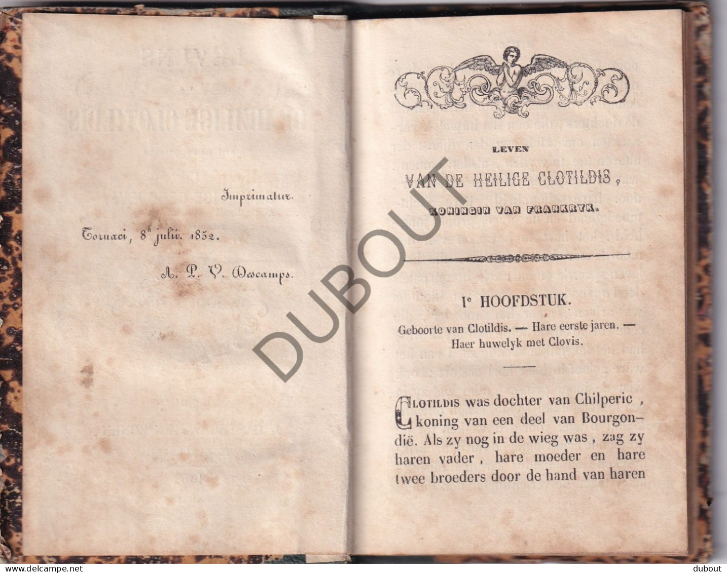 Doornik/Tournai - Leven Van De Heilige Clotildis En De Heilige Genoveva - 1852 - Casterman  (W259) - Oud