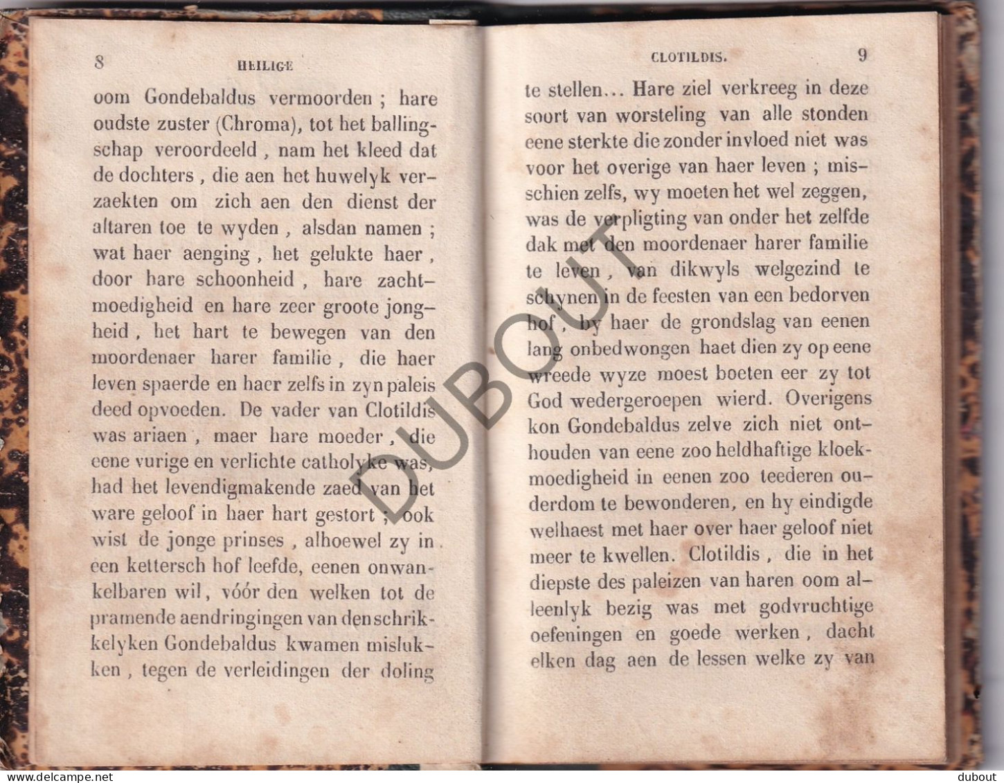 Doornik/Tournai - Leven Van De Heilige Clotildis En De Heilige Genoveva - 1852 - Casterman  (W259) - Vecchi