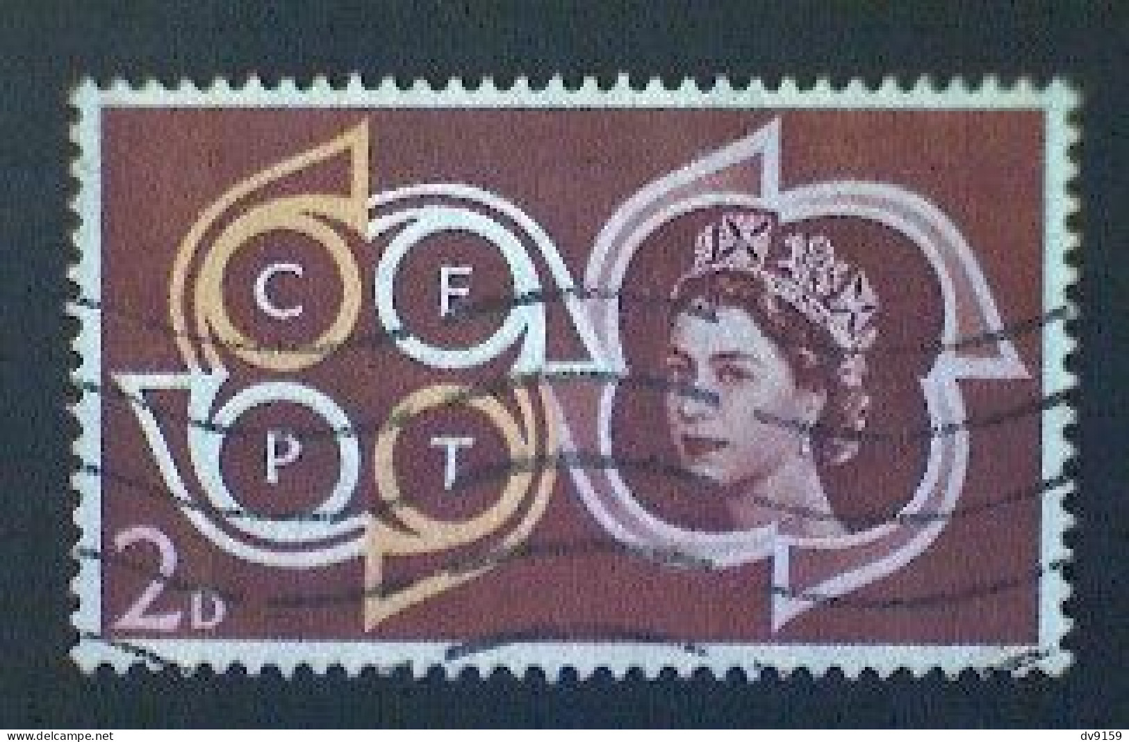 Great Britain, Scott #382, Used (o), 1961,CEPT Conference, 2d, Red Brown, Yellow, And Rose - Usati