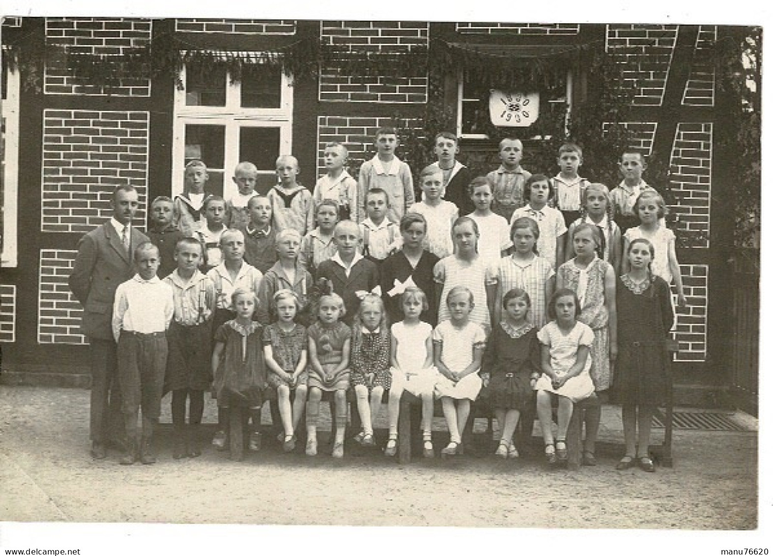 Photo : Photo De Classe , Lieu ? En Allemagne , Année 1930/40 . - Europa