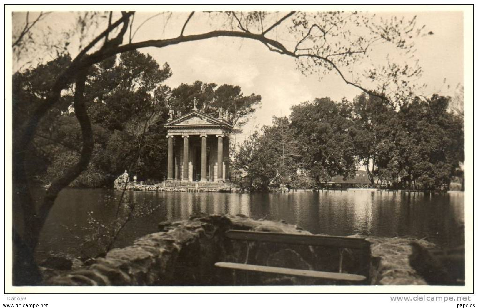 1934 ROMA VILLA  UMBERTO 1 - IL LAGHETTO - Parchi & Giardini