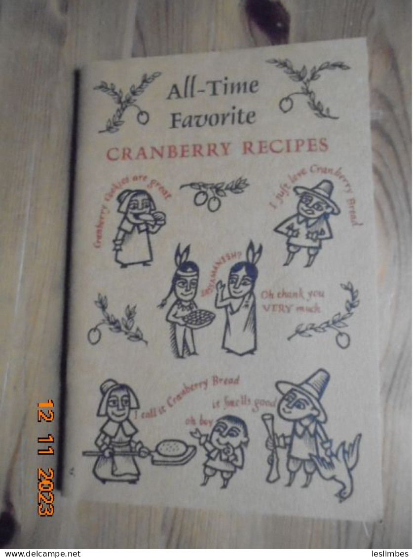 All-Time Favorite Cranberry Recipes - Ocean Spray 1967 - Americana