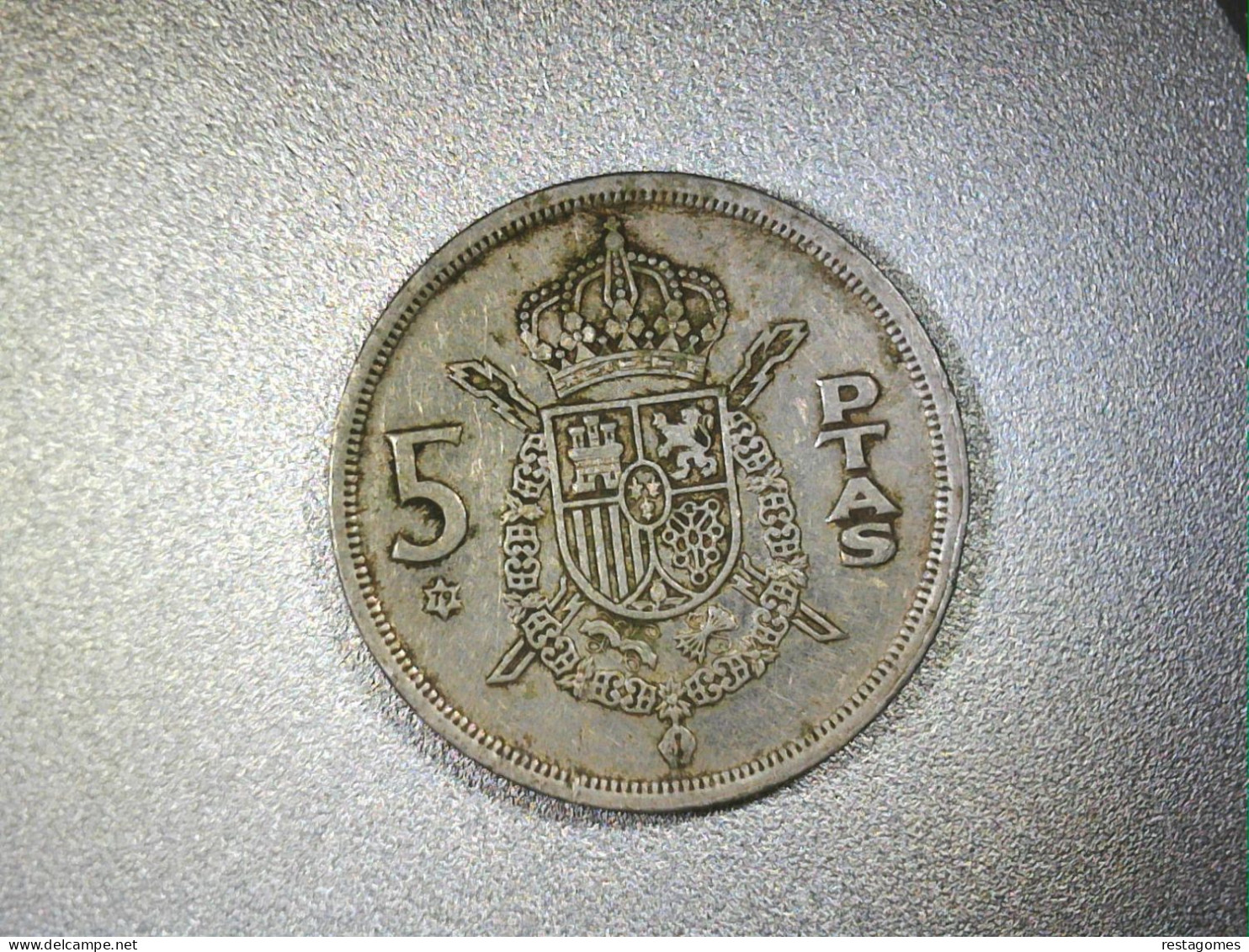 5 Pesetas Juan Carlos I 1975 *79 Espagne - 5 Pesetas