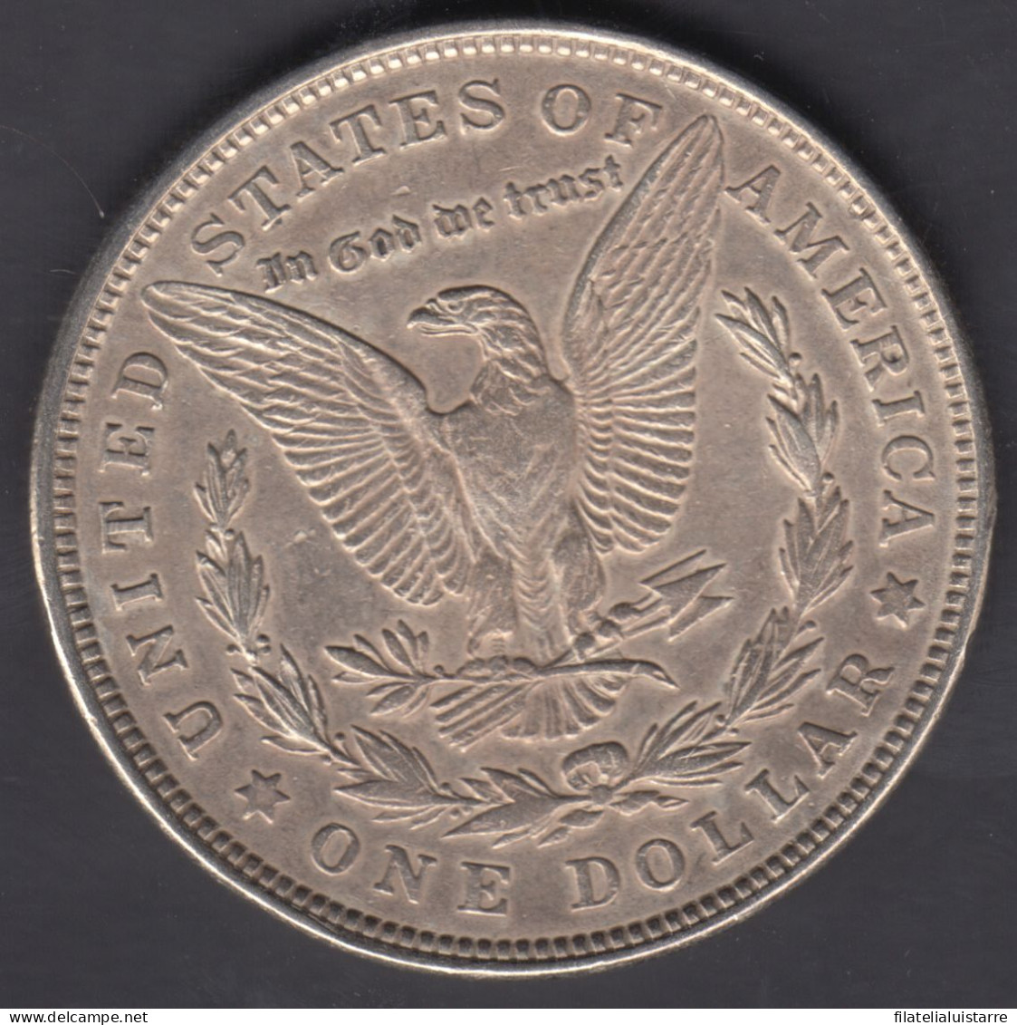 MONEDA DOLLAR MORGAN 1921 PHILADELPHIA - ESTADOS UNIDOS - PLATA - 1878-1921: Morgan