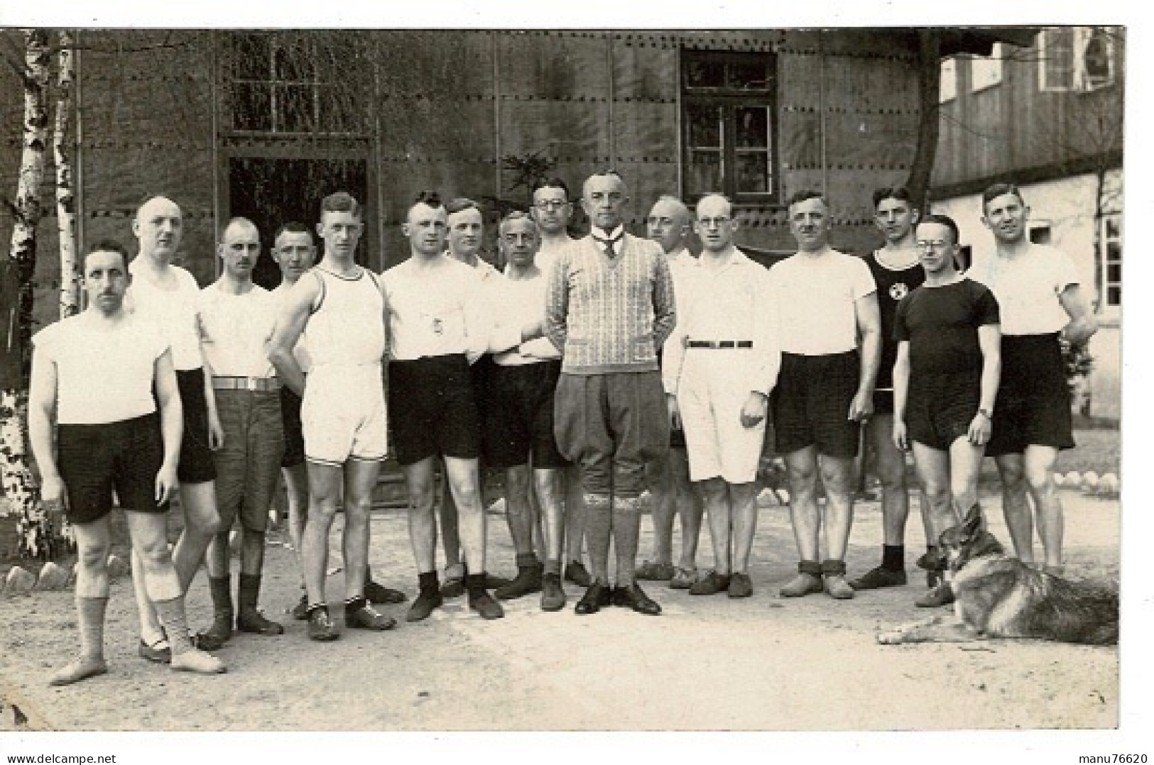 Carte - Photo : Groupe De Sportifs  , Lieu ? En Allemagne , Année 1930/40 . - Europe