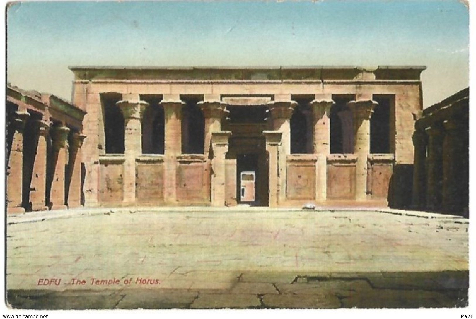 Carte Postale: EDFOU: Le Temple D'Horus. - Idfu