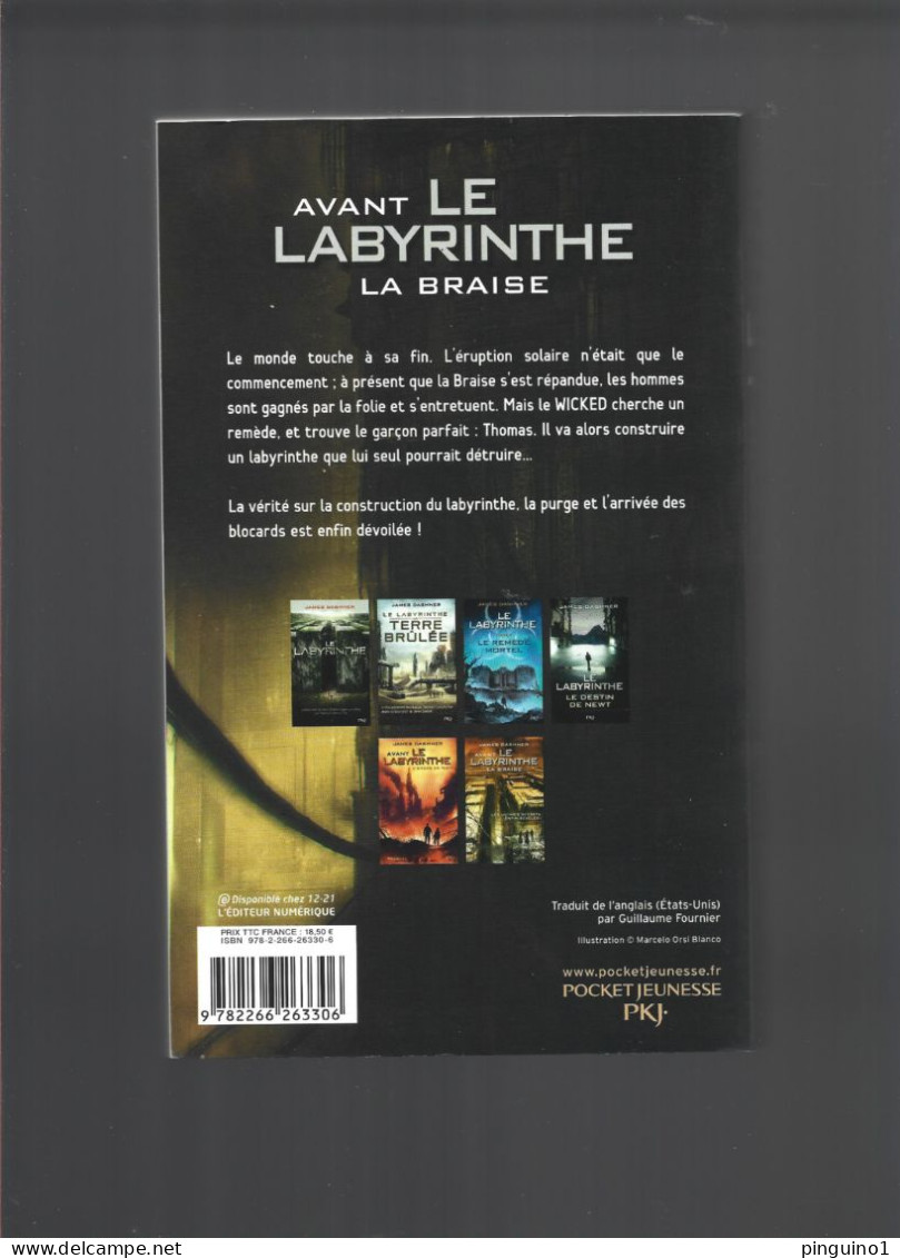 James Dashner  La Braise  Avant Le Labyrinthe -5 - Fantastic