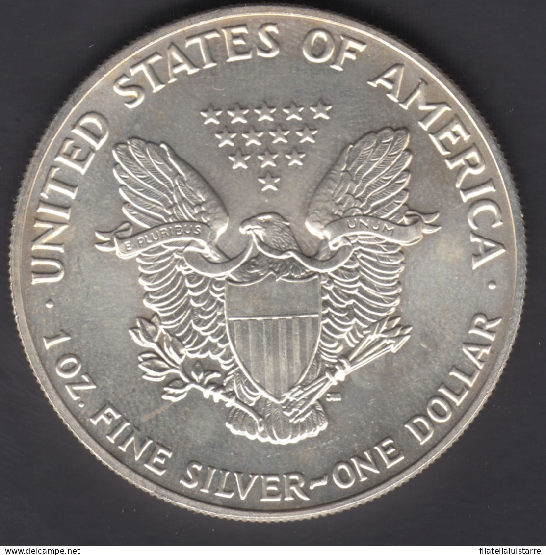 MONEDA DOLLAR 1991 - ESTADOS UNIDOS - 1 OZ. FINE SILVER - 1979-1999: Anthony