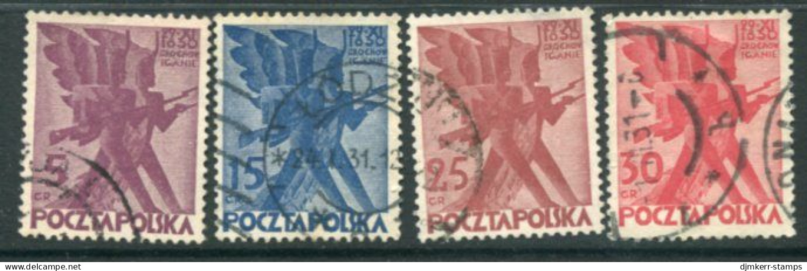 POLAND 1930 November Rising Of 1830 Used. Michel 265-68 - Used Stamps