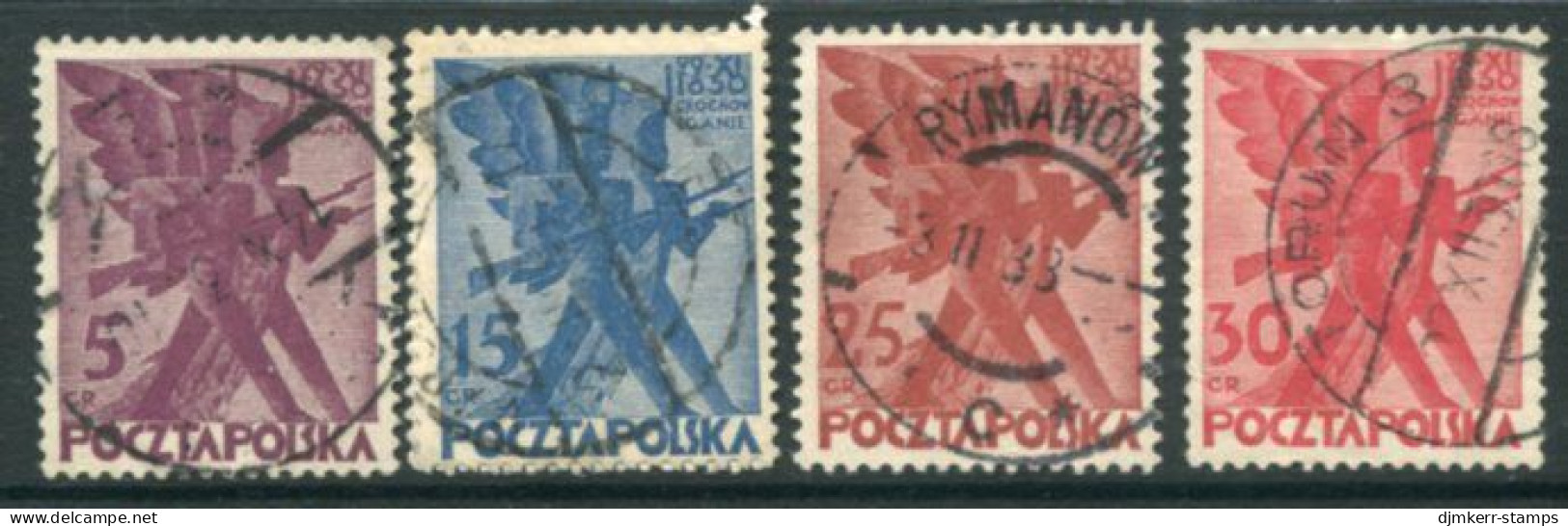 POLAND 1930 November Rising Of 1830 Used. Michel 265-68 - Used Stamps