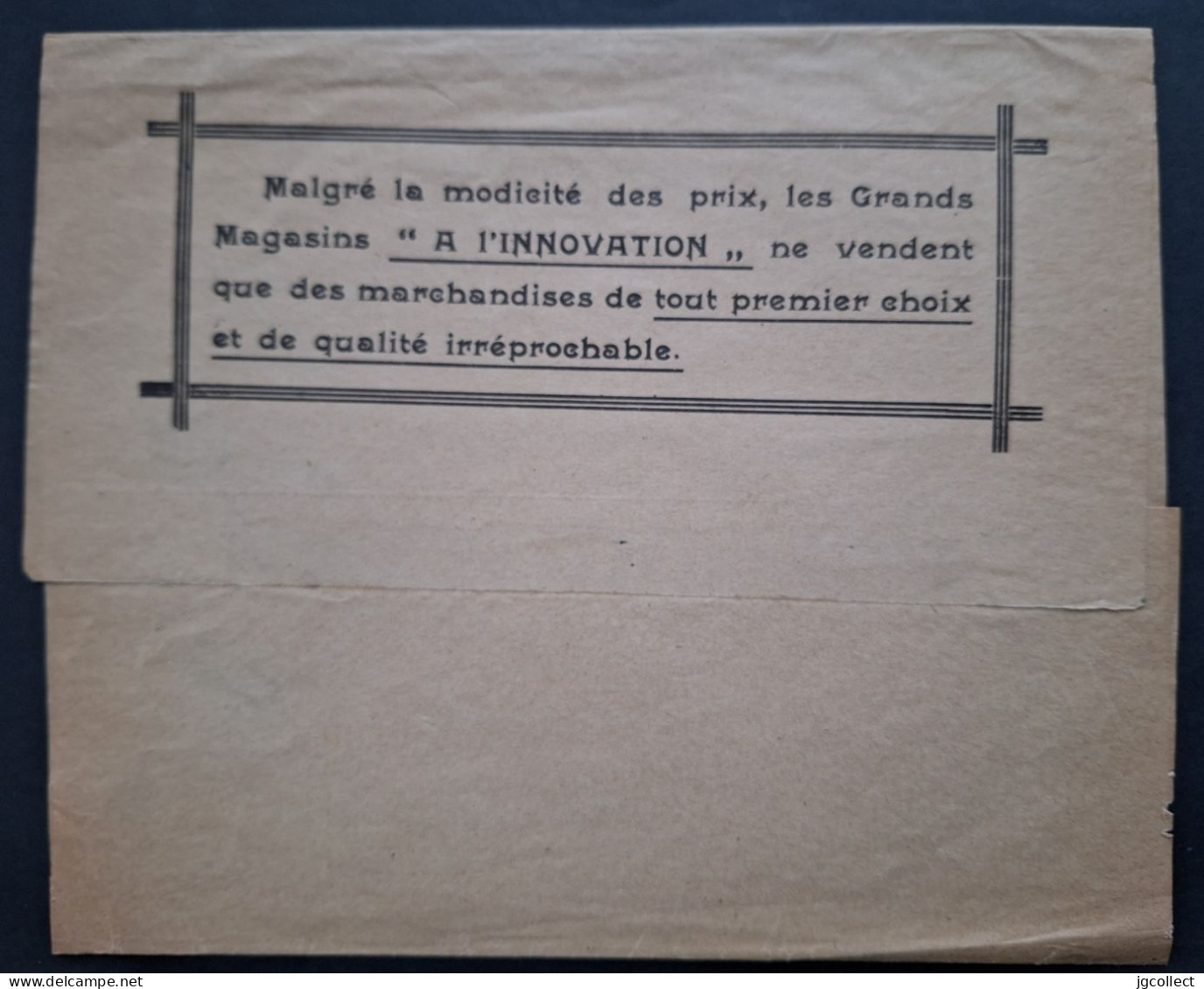 Typo 15 A "BRUXELLES 10" Op  Wikkel - Typografisch 1906-12 (Wapenschild)