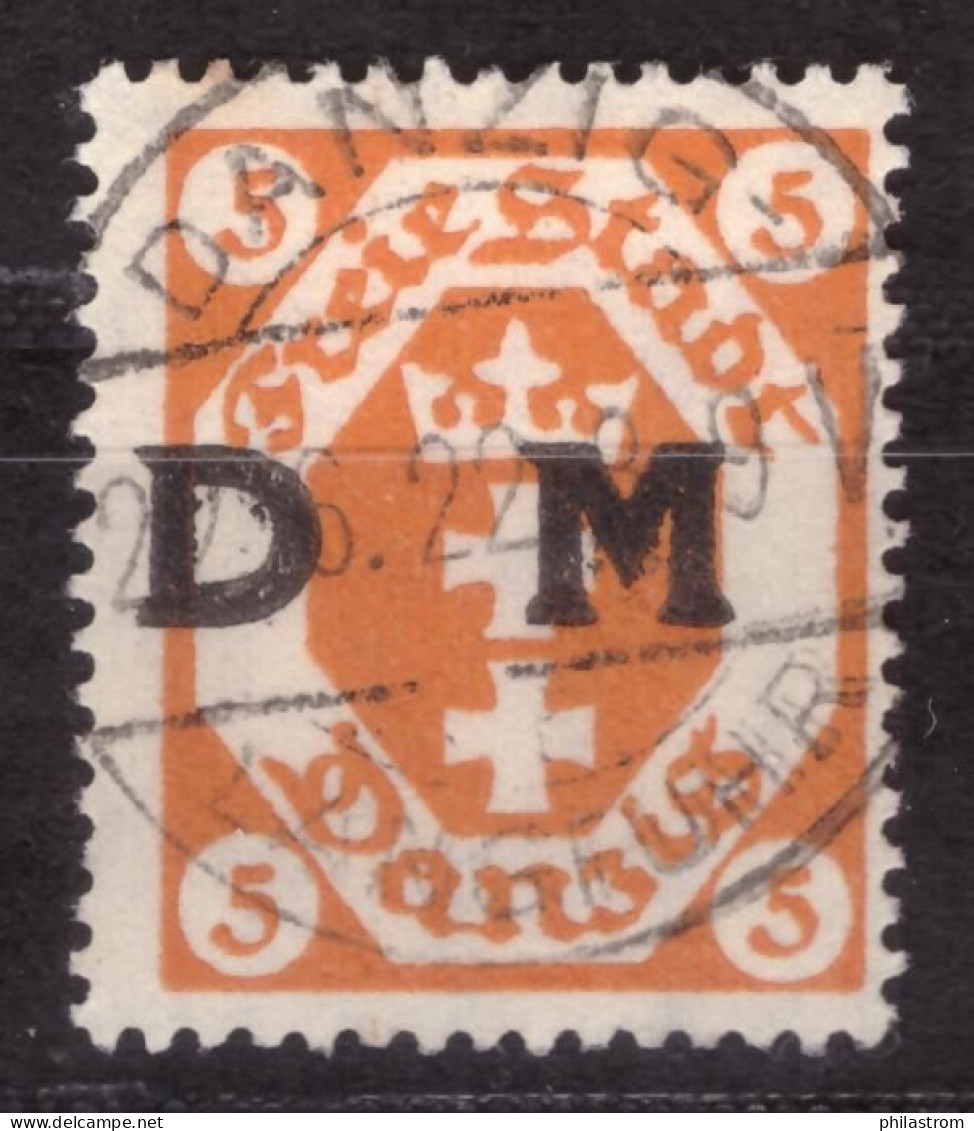 Danzig Dienst - Mi Nr 1 - Used - O - Gestempelt - Obliteré (DZG-0273) - Officials