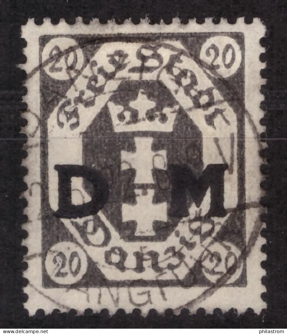Danzig Dienst - Mi Nr 4 - Used - O - Gestempelt - Obliteré (DZG-0276) - Dienstmarken