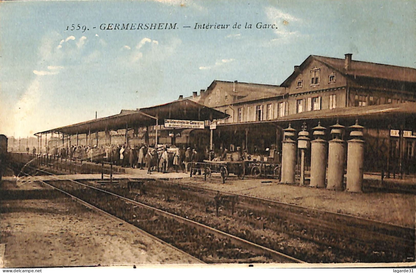 Germersheim Interieur De La Gare Animée - Germersheim