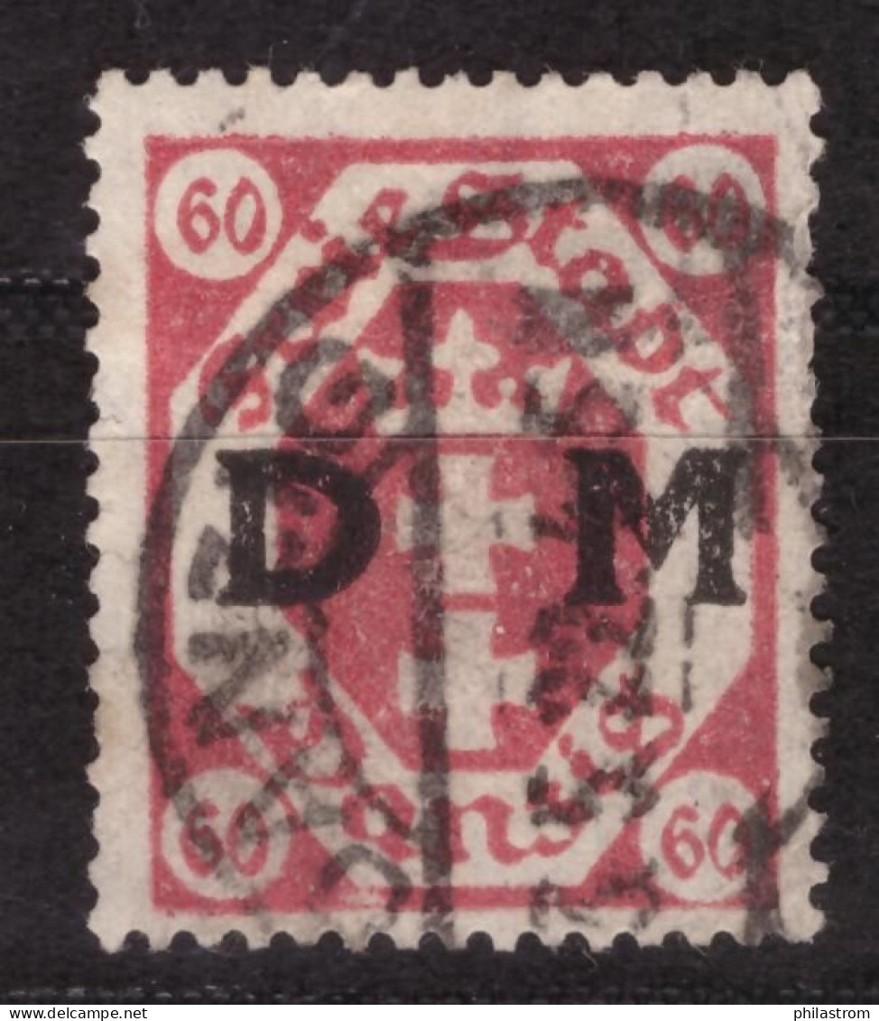 Danzig Dienst - Mi Nr 9 - Used - O - Gestempelt - Obliteré (DZG-0281) - Dienstzegels