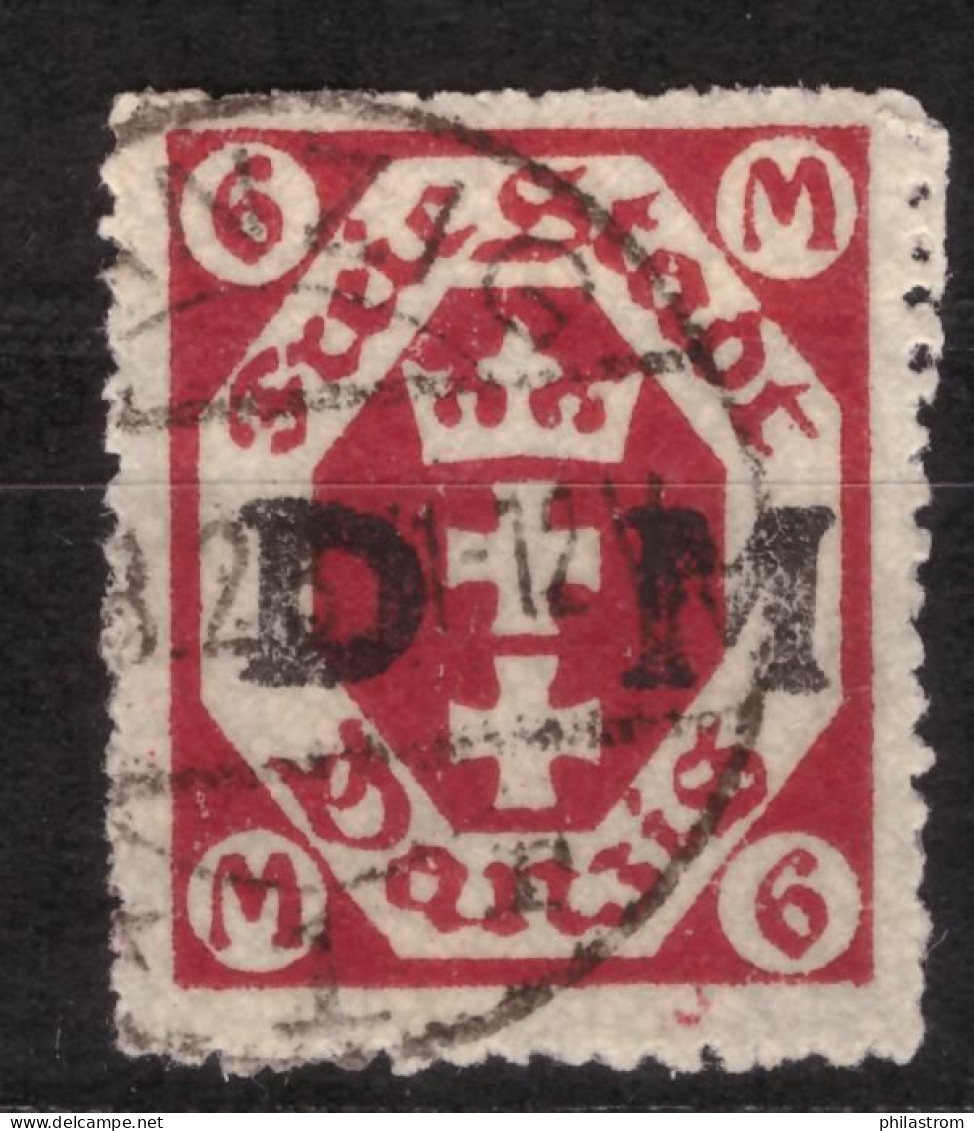 Danzig Dienst - Mi Nr 26 - Used - O - Gestempelt - Obliteré (DZG-0289) - Dienstzegels
