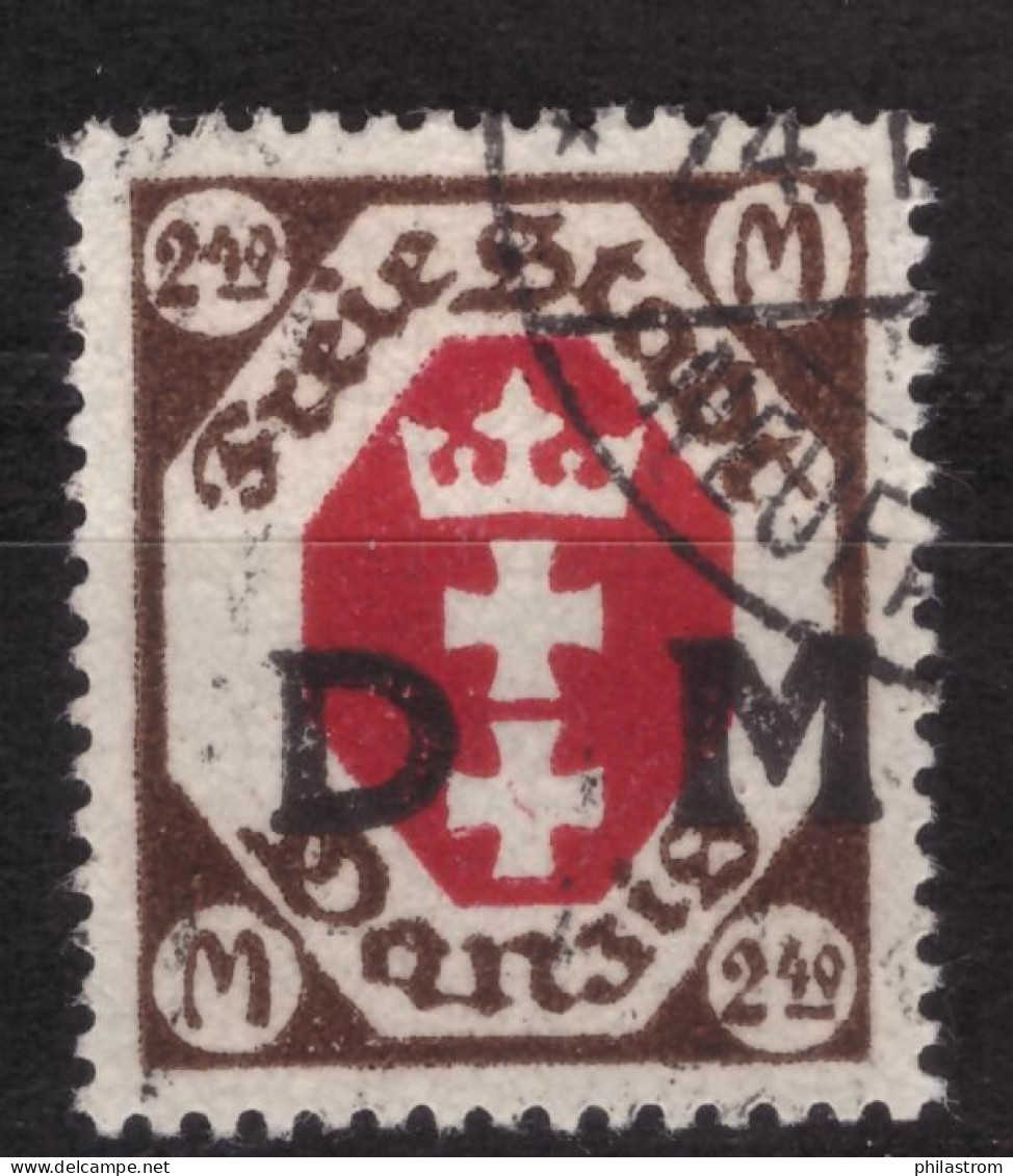 Danzig Dienst - Mi Nr 19 - Used - O - Gestempelt - Obliteré (DZG-0290) - Servizio