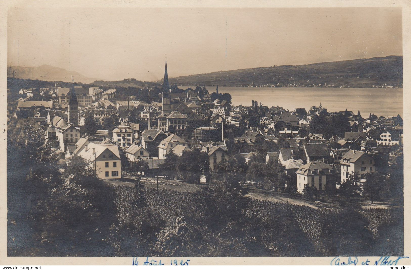 WÄDENSWIL (Zürich) : Vue Générale - Wädenswil