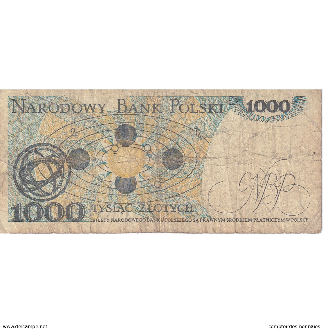 Pologne, 1000 Zlotych, 1982, 1982-06-01, KM:146c, TB - Pologne