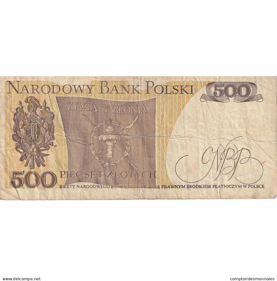 Pologne, 500 Zlotych, 1982, 1982-06-01, KM:145d, TB - Pologne