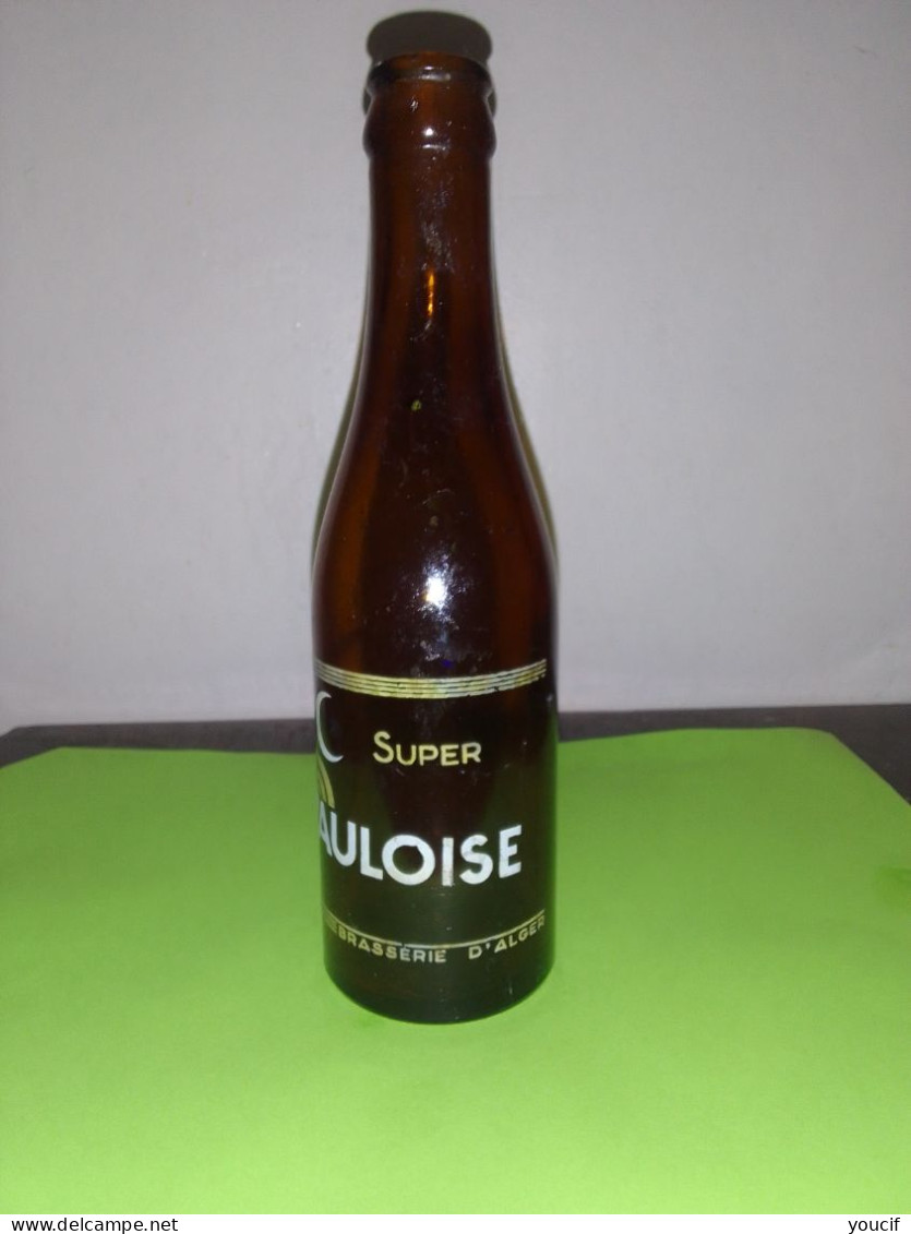 Bouteille De Biere Gauloise Brasserie D'algerie - Bier